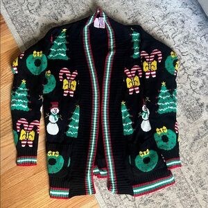 Festive Holiday Cardigan Sweater